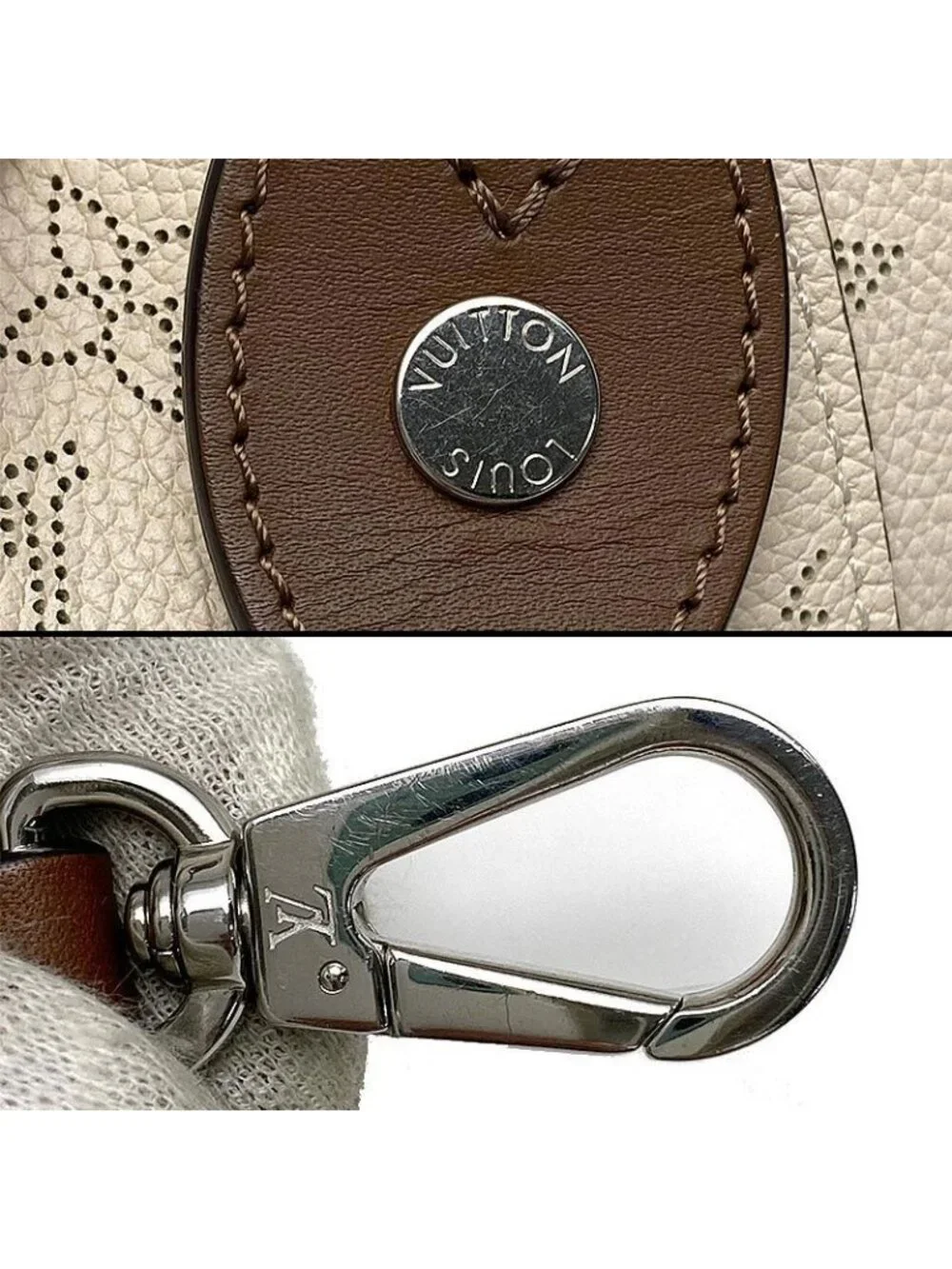 Louis Vuitton Mahina Hina PM Tote Shoulder Bag 2-Way